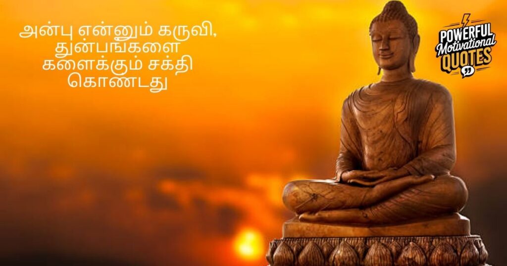 Heart Touching Buddha Quotes in Tamil to Reflect On